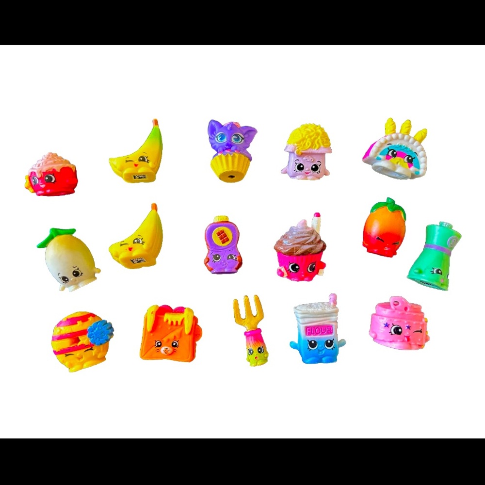 Shopkins Mini Figures Lot of 16